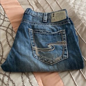 Men’s Silver Jeans
